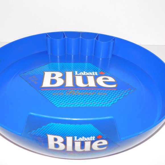 Labatt Blue Pilsener Beer 14.75" Plastic Serving Tray - Picture 6 of 7